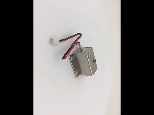 Çin 0626-2A DC 12V 24V Mikro itme çekme Elektrik Kabin Solenoid Kilitleme Fonksiyonu ile Satılık