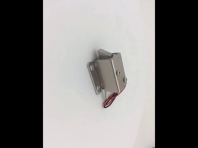 Çin U1054-2 DC 12V 24V Normalde Açık İtmeli Çekmeli Elektrikli Solenoid Dolap Kilidi Satılık