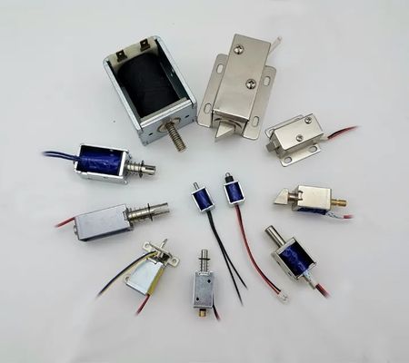 OEM/ODM Kabul Edilebilir DC Güç Solenoidi 0415-2 5V 6V 12V 24V 3mm Strok Mini İtme Çekme Elektromıknatıs