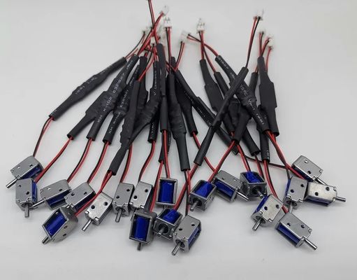 OEM/ODM Kabul Edilebilir DC Güç Solenoidi 0415-2 5V 6V 12V 24V 3mm Strok Mini İtme Çekme Elektromıknatıs