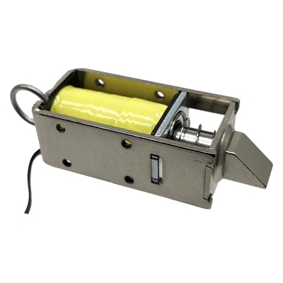 U1054-1g 5V 12V 24V DC Normalde Kapalı Mini Açık Çerçeve İtmeli Çekmeli Solenoid Kabin Kilidi