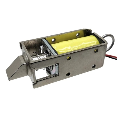 U1054-1g 5V 12V 24V DC Normalde Kapalı Mini Açık Çerçeve İtmeli Çekmeli Solenoid Kabin Kilidi