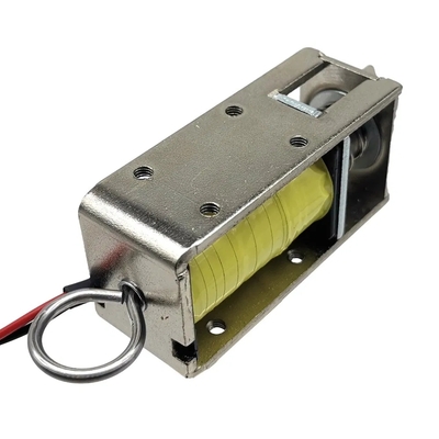 U1054-1g 5V 12V 24V DC Normalde Kapalı Mini Açık Çerçeve İtmeli Çekmeli Solenoid Kabin Kilidi