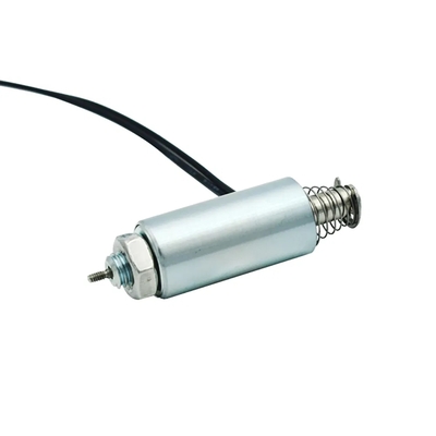 Çeşitli Uygulamalar için Özelleştirilebilir Voltaj ve Strok Tu1327 Boru Tipi İtme Çekme Solenoidi