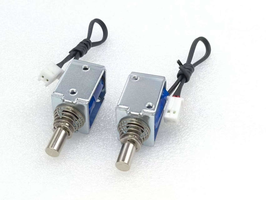 Yeni Geliş Mini DC 12 Volt U0625S Açık Çerçeve Doğrusal Solenoid İtme Çek 3V 12V 24V Bobin