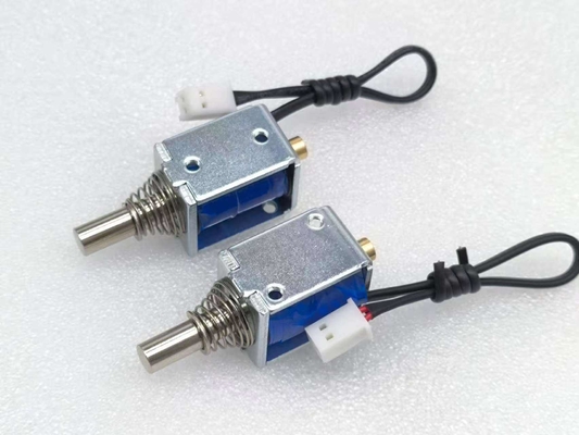 Yeni Geliş Mini DC 12 Volt U0625S Açık Çerçeve Doğrusal Solenoid İtme Çek 3V 12V 24V Bobin