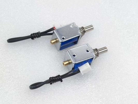 Yeni Geliş Mini DC 12 Volt U0625S Açık Çerçeve Doğrusal Solenoid İtme Çek 3V 12V 24V Bobin
