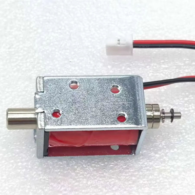 U0629 Açık çerçeve ve küçük mıknatıslar 24V DC itme çekme solenoid küçük boyutlu doğrusal hareket aktüatörü