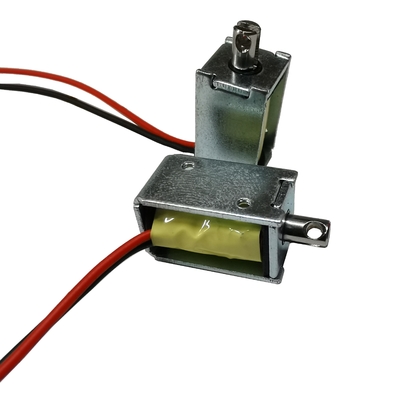 DC Power Solenoid U0420 akıllı cihazlar ve mini boyutlar için özelleştirilebilir voltaj ve vuruşlu solenoid