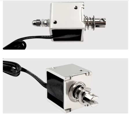 Solenoid Elektromanyet İtme Çekme Tipi U-0826B İtme Kuvveti Açık Çerçeve Doğrusal Solenoid Elektrik Mıknatıs Kaldırma Sucker