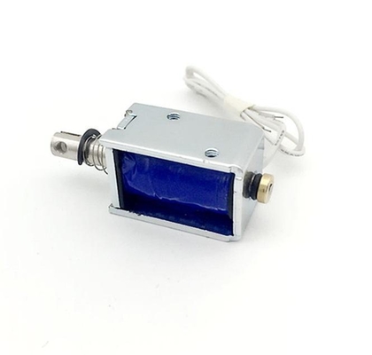 Özelleştirilmiş Solenoid U0630 4mm Stroke Dc Pull Push Solenoid Açık Çerçeve Solenoid