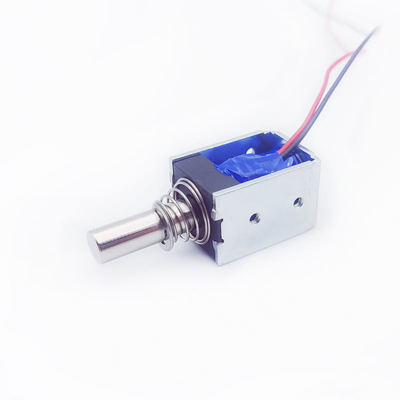 Doğrusal Solenoid 6mm Stroke Push Pull Solenoid 12v Dc Bistable Solenoid