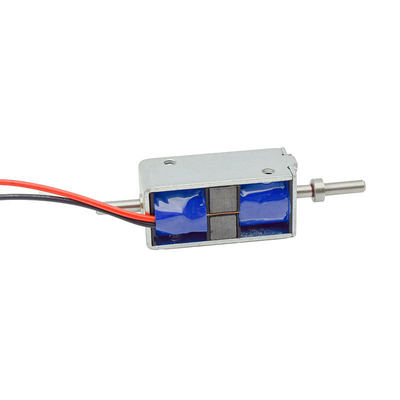 KS0735 Miniatür Dc 12v Doğrusal 24 Volt Bistable Kapatma Solenoid