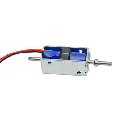 KS0735 Miniatür Dc 12v Doğrusal 24 Volt Bistable Kapatma Solenoid