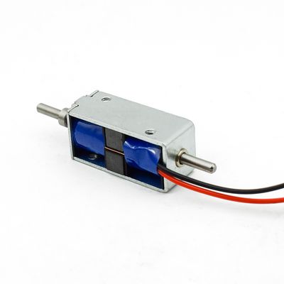 KS0735 Miniatür Dc 12v Doğrusal 24 Volt Bistable Kapatma Solenoid