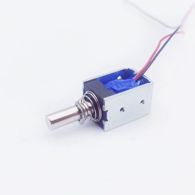 Hızlı Değiştirme Hızı Vuruş 3mm DC 8V Mini İtme Çekme Bistable Solenoid