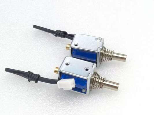 U1879  İnme 15mm Kuvvet 25n Açık Çerçeveli Boru Tipi Solenoid