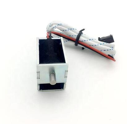 U1253 Açık Çerçeve Solenoid 12mm Uzun Storke İtmek Çekmek Solenoid