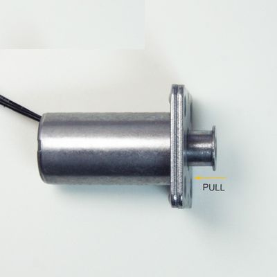 Özelleştirilmiş Solenoid Vuruşu 25mm Kuvvet45n Boru Tipi İtme Çekme Solenoid T3862 solenoid